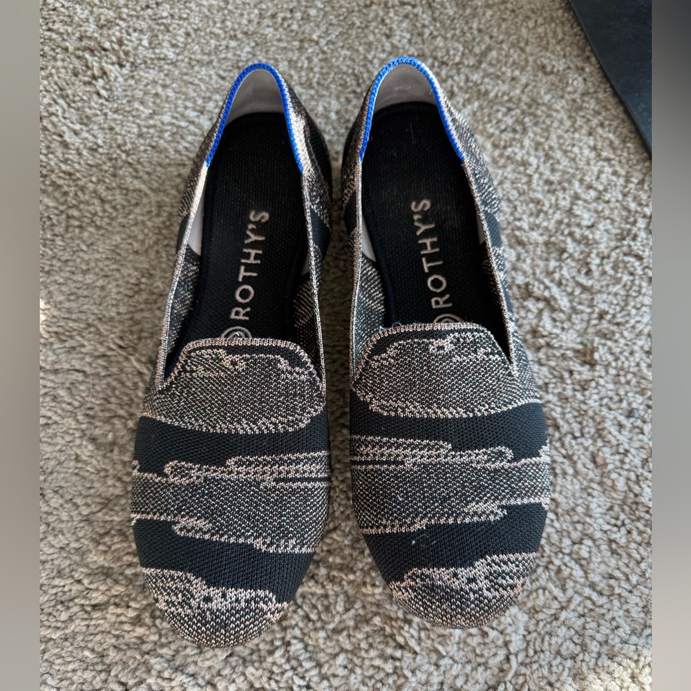 Rothy's Black and Gray Women's Shoes